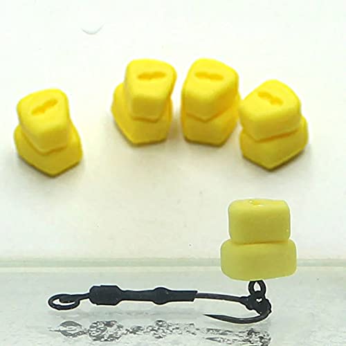 Double Corns Bait Fishing Accessories Fishing Tackle Fishing Boilies Bait Corn Shape Plastic Bait Floating Corn