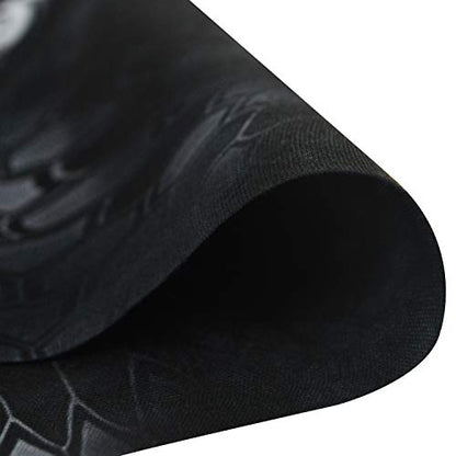 Obacle Skull Face Mask for Women Dust Wind Sun Protection Rave Festival Riding - color: Gray Face Black Nose Big Tear Lips