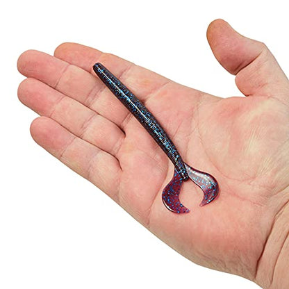 Berkley PowerBait Speed Boss Fishing Soft Bait - color: Blue Fleck, size: 4 3/4"