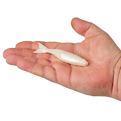 Berkley PowerBait PowerStinger Fishing Soft Bait - color: Pearl White, size: 4 1/4"