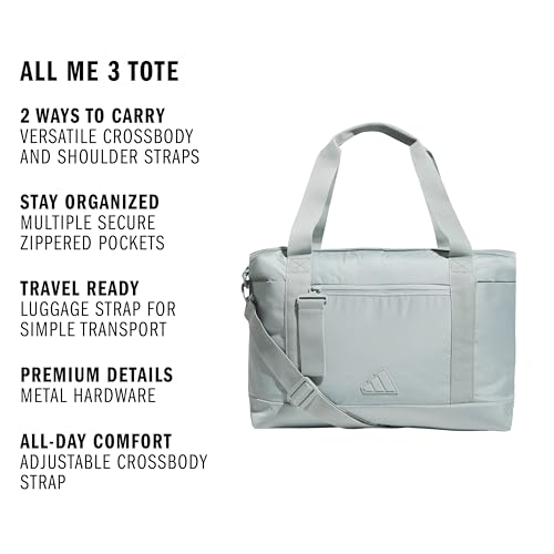 adidas All Me Tote - color: Wonder Sage Green
