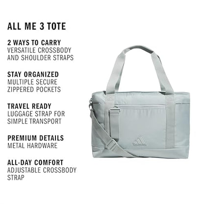 adidas All Me Tote - color: Wonder Sage Green