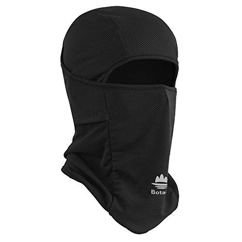 Balaclava Ski Mask, Sun UV Protection Breathable Full Head Face Mask for Men Women Skiing Cycling - color: Black
