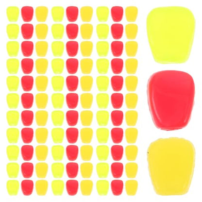 LIFKOME 150pcs Soft Silicone Fake Corn Carp Fishing Bait Realistic Appearance and Repeated Use, Floating Lure for Freshwater Fishing and Multiple Fish Species