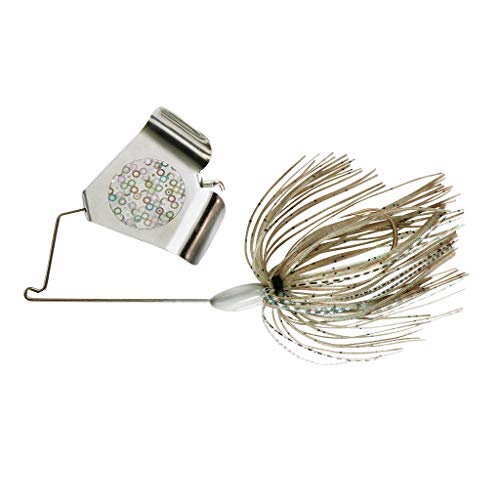 War Eagle Buzzbait Tournament-Preferred Fishing Lure with Unique Keeled Head and Hand-Tied Skirt - color: Mouse, size: 3/8 oz