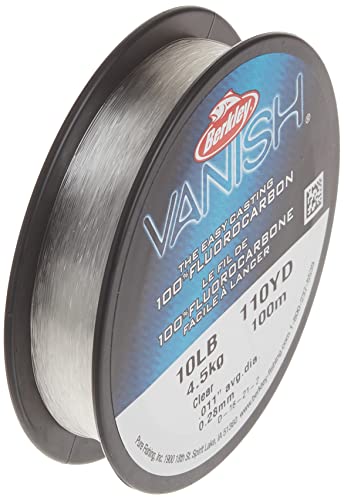 Berkley Vanish Fluorocarbon Fishing Line/Leader Material - color: Clear - Vanish, size: 110yd, style: 10 Pounds