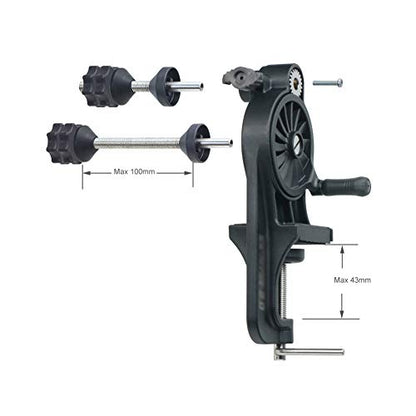 MIUSUK Multi-Function Fishing Line Winder Spooler Machine Station Casting and Spinning Reel Line Winder System Baitcaster Reversible Reel Fishingline Winder Equipment