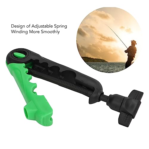 plplaaoo 2PCS Mini Line Spooler Portable Adjustable Fishing Line Spooler Fishing Line Winder Machine Mini Bobbin Reel Accessories - color: Black Green