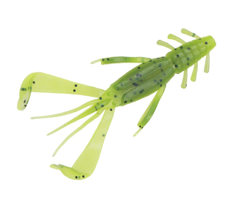Pack of 18 Soft Plastic Craw Lures 65mm2.3g Crawfish Bass Trout Fishing Jig Shrimp Crawdad Baits