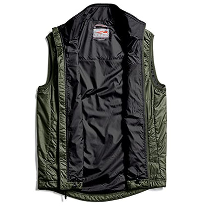 SITKA Kelvin Aerolite Vest - Lightweight Insulated Hunting Vest for Men - color: Dusty Olive, size: Large