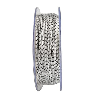 HERCULES Braided Fly Line Backing 20lb 30lb, 100Yds 300Yds, with Long-Lasting Color - color: White & Black, size: 20LB 300Yds