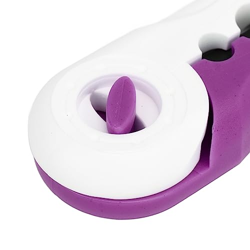 Tyenaza 2PCS Mini Line Spooler, Portable Adjustable Fishing Line Spooler Fishing Line Winder Machine Mini Bobbin Reel Accessories - color: White Purple