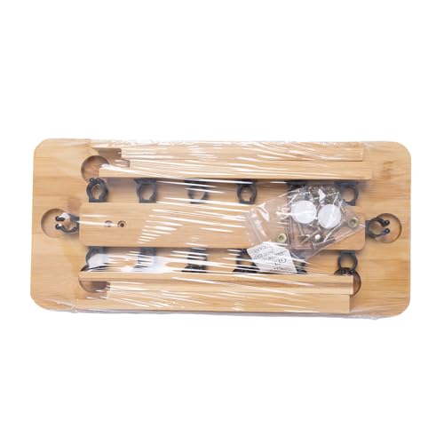 Fishing Pole Rod Racks—Floor Stand Bamboo Fishing Gear Equipment Storage Organizer, Easy Installation - Rectangular rods holder - style: holds up 14 rods