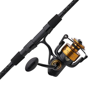 Penn Spinfisher VII Spinning Reel and Fishing Rod Combo - size: 5500 Size Reel - 8' - Medium Heavy - 2pc, style: Ssvii - New Model