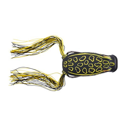 Berkley Swamp Lord Hollow Body Frog Fishing Bait - color: Voodoo Black, size: Popping
