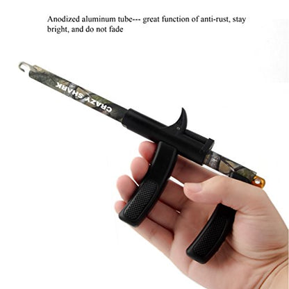 Fishing Hook Remover, Aluminum Fish Hook Remover Tool, Fish Hook Remover Tool Fishing Accessories 9.6in - color: Camouflage
