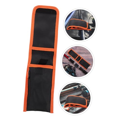 Yardwe Fishing Tackle Bag Bait Bag Storage Pockets Oxford Fabric Lure Binder for Hooks Baits Gear Organizer for Outdoor Activities