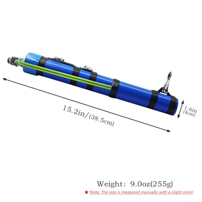 SUFFUSE Fishing Rod, Portable Catapult Lure Fishing Tools, Saltwater and Freshwater Great Gear for Traveling - color: Package A