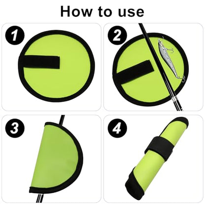 Fishing Lure Covers - color: 4pcs-green