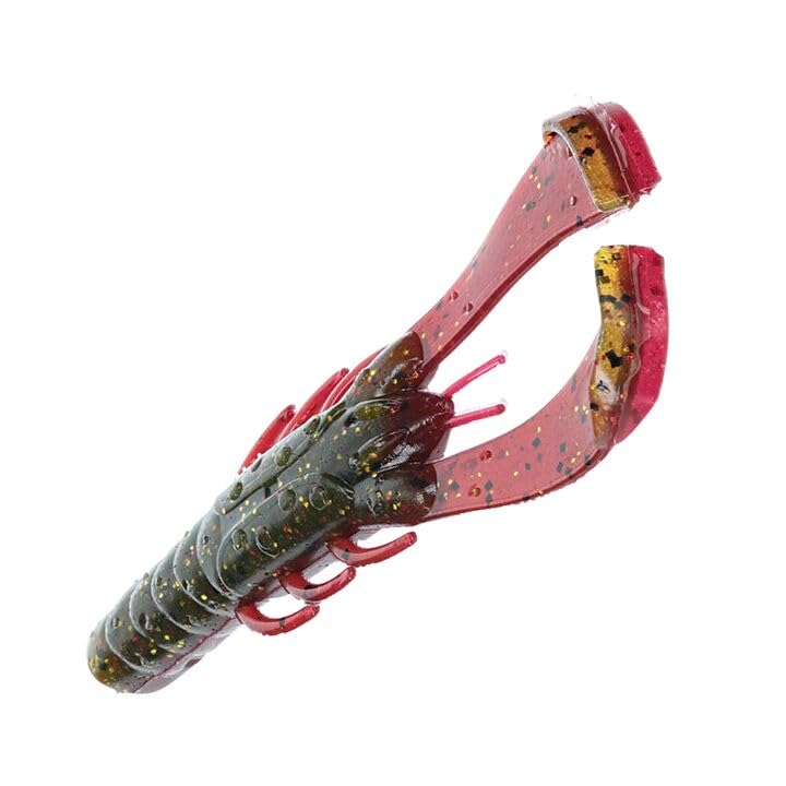 Strike King Rage Scounbug Soft Bait Fishing Lure, 3.5", 2 Rage Flange Pincers - color: Falcon Lake Craw