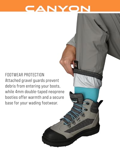 FROGG TOGGS Women's Waterproof Canyon Fishing Stockingfoot Chest Wader for Fishing - size: XX-Large