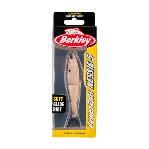 Berkley PowerBait Nessie Fishing Soft Bait - color: Burnt Bone, size: 5in - 2/5 oz