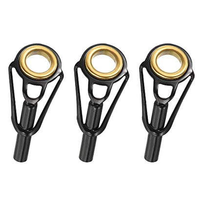 PATIKIL Fishing Rod Tips Repair Kit Stainless Steel Ring Guide for Saltwater Freshwater Fishing - size: 2.8mm
