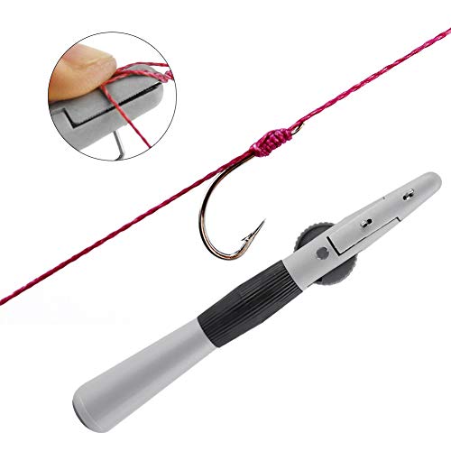 Shanrya Fishing Line Tie Tool, 13.6cm Fishing Hook Threader Fast Knot Tool Fishing Tying Knot Tool, Fishing Accessories for Tieing Fishing Line to Fishing Hooks, Sea Fishing for Wild Fishing