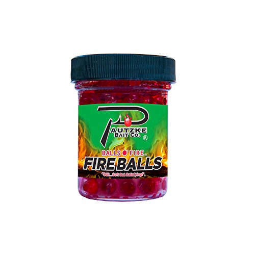 Pautzke Bait Pautzke Fire Balls - color: Red