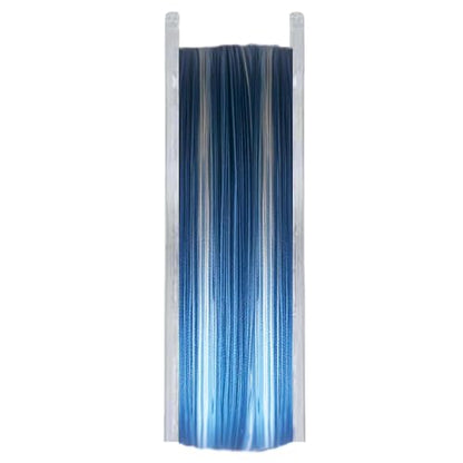 Ray Fishing Toughness 8 Strands Braided Fishing Line | Cast Further & Lasts Longer, Greater Abrasion Resistance, Strong Knot Strength, Smaller Diameter, Fresh and Salty - color: Blue Camo, size: 0.18mm-20Lbs