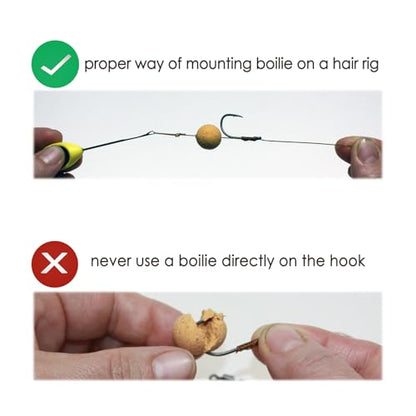 WCB Carp Baits High Protein Boilies 20 mm 1 lb Bag - Carp Bait - Ideal for Carp Fishing - style: Flavor: 4Season