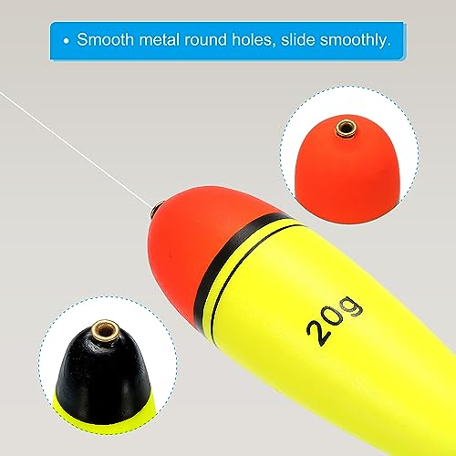 PATIKIL Fishing Slip Bobbers EVA Fishing Float for Saltwater Freshwater Fishing - style: 0.7oz