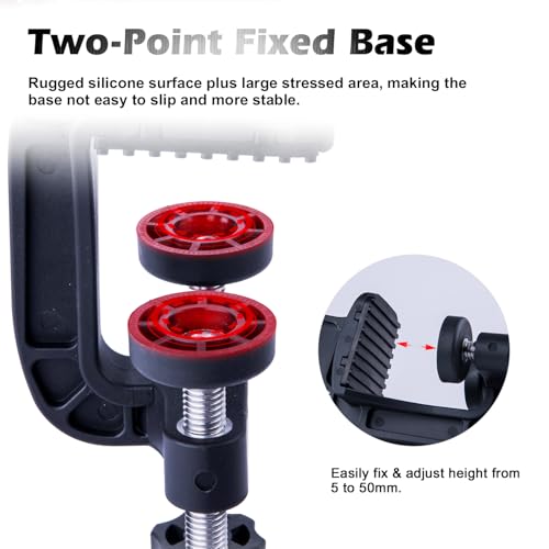 Goture Fishing Line Spooler for Fishing Reel, Fits Spools up to 5.9 in Fishing Spooler, Available in Two Lengths Fishing Reel Line Spooler, Adjustable Friction Machine Spooling Station System - color: Fishing Line Spooler A