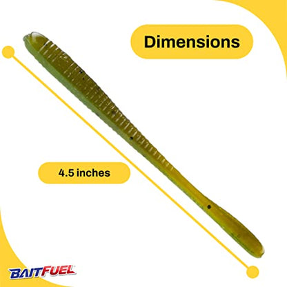 American Baitworks Lollipop Drop Shot - color: Green Pumpkin Watermelon