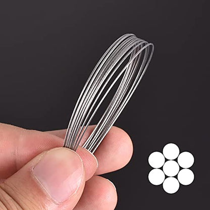 Carolina Rigs for Fishing- 12 Inch Steel Fishing Leaders with Fishing Weight, Pre Rigged Carolina Rigs with Fishing Weight 1/6oz, 1/4oz, 1/2oz, 10 Pcs - size: 1/4 oz; 12 Inch