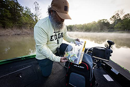 Plano StowAll Series 3700 Waterproof Storage Bag, 14”L x 9” H, Transparent, TPU Material, Waterproof Plastic Zip-Seal Bags for Baits, Lures, & Fishing Tools - style: 3700 Waterproof