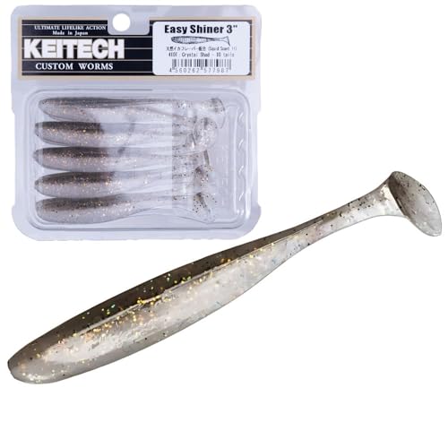 KEITECH Eazy Shiner, Easy Shiner, 3 Inch - color: Silver Flash, size: 5"