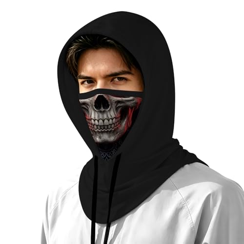 Skull Balaclava Hat for Women Men Sun UV Protection Summer Cooling Full Face Mask Cycling Hiking Fishing Outdoor Sports - color: Skull 06