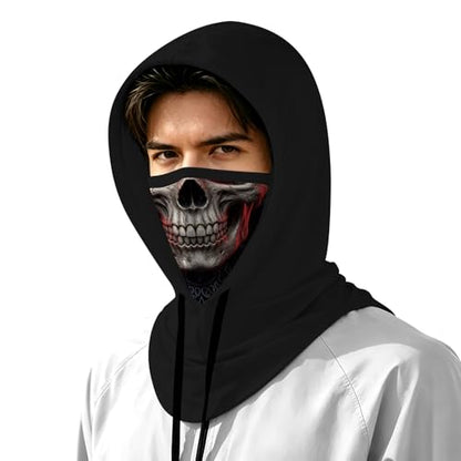 Skull Balaclava Hat for Women Men Sun UV Protection Summer Cooling Full Face Mask Cycling Hiking Fishing Outdoor Sports - color: Skull 06