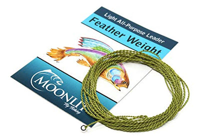 Featherweight Dry Fly Leader (Quality Furled Leader - Made in The USA) - size: 4-6wt