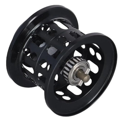 Pack of 1 Replace Parts New Fishing Reel Spool Aluminum Alloy Wheel Cup Shallow Spool for Alphas 21/22 SV TW Fishing Tackle Tool Equipment - color: Black 1pcs