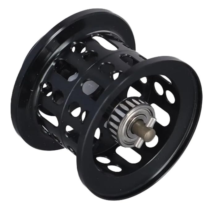Pack of 1 Replace Parts New Fishing Reel Spool Aluminum Alloy Wheel Cup Shallow Spool for Alphas 21/22 SV TW Fishing Tackle Tool Equipment - color: Gold 1pcs