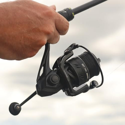 Handing M1 Spinning Reel Freshwater Fishing Reel, 9+1 Ball Bearings for Smooth Performance, Up to 26.5 lbs Max Drag Power, CNC Aluminum Spool, 500 Size for Light Fishing, 2000 for Versatile Freshwater - size: Size 2000