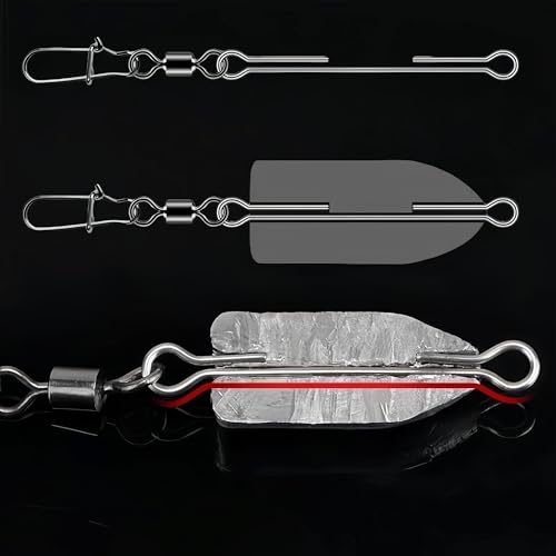 6PCS Bullet Drop Weights Sinkers Fishing Weights Lead Weights Sinkers Drop Shot Weights Catfishing Sinkers for Saltwater Freshwater Fishing - 2.82oz(80g) - size: 0.53oz(15g)