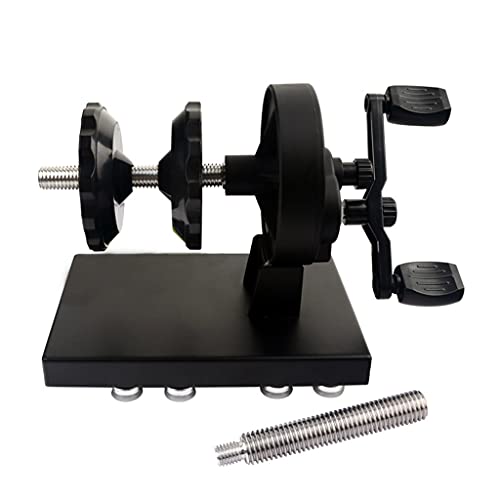 Reversible Reel Fishingline Winder Equipment Multi-Function Line Recoil Machine Dual-Direction Spooler Base with Suction Array Tool for Rotary Baitcasting Wheel