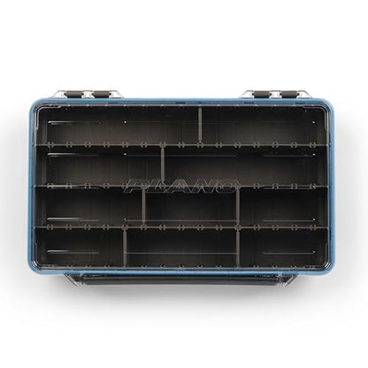 Plano StowAway 3700 Waterproof Stow Tackle Box, IPX7 Waterproof, with Rustricor, Single Latch Design, Transparent DuraView Lid, Stackable Storage for Fishing Bait, Lures and Gear - size: 3700, style: Regular - New Model