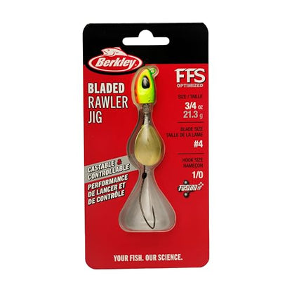 Berkley Bladed Rawler Jig - color: Firetiger, size: 3/4 oz - 1/0 Hook Size