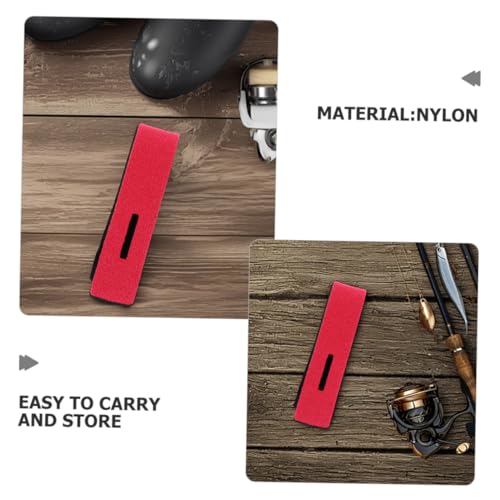 Happyyami Fishing Rod Grip Strap Non-Slip Sweat-Absorbent Adjustable Fishing Pole Bands for Kayak and Boat for Anglers