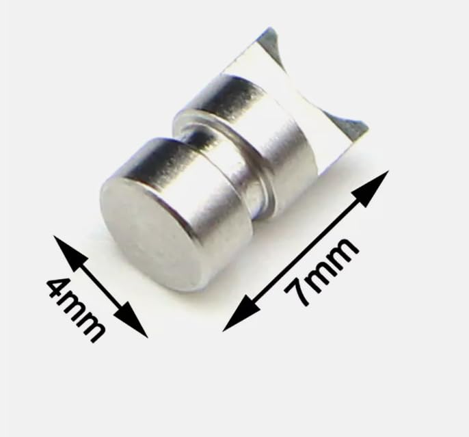 Pack of 1 Replacement Parts Reel Part 7 * 4mm Line Pawl Pin Fishing Wheel Accessories for Abu Garcia Reel Part