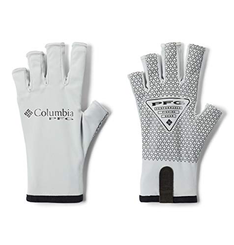 Columbia Unisex-Adult PFG Terminal Tackle Fishing Glove - color: Cool Grey, size: Large-X-Large